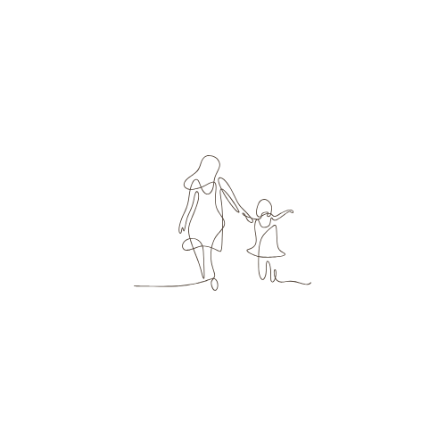 Simple minimalist line drawings of human figures in various poses on a white background.