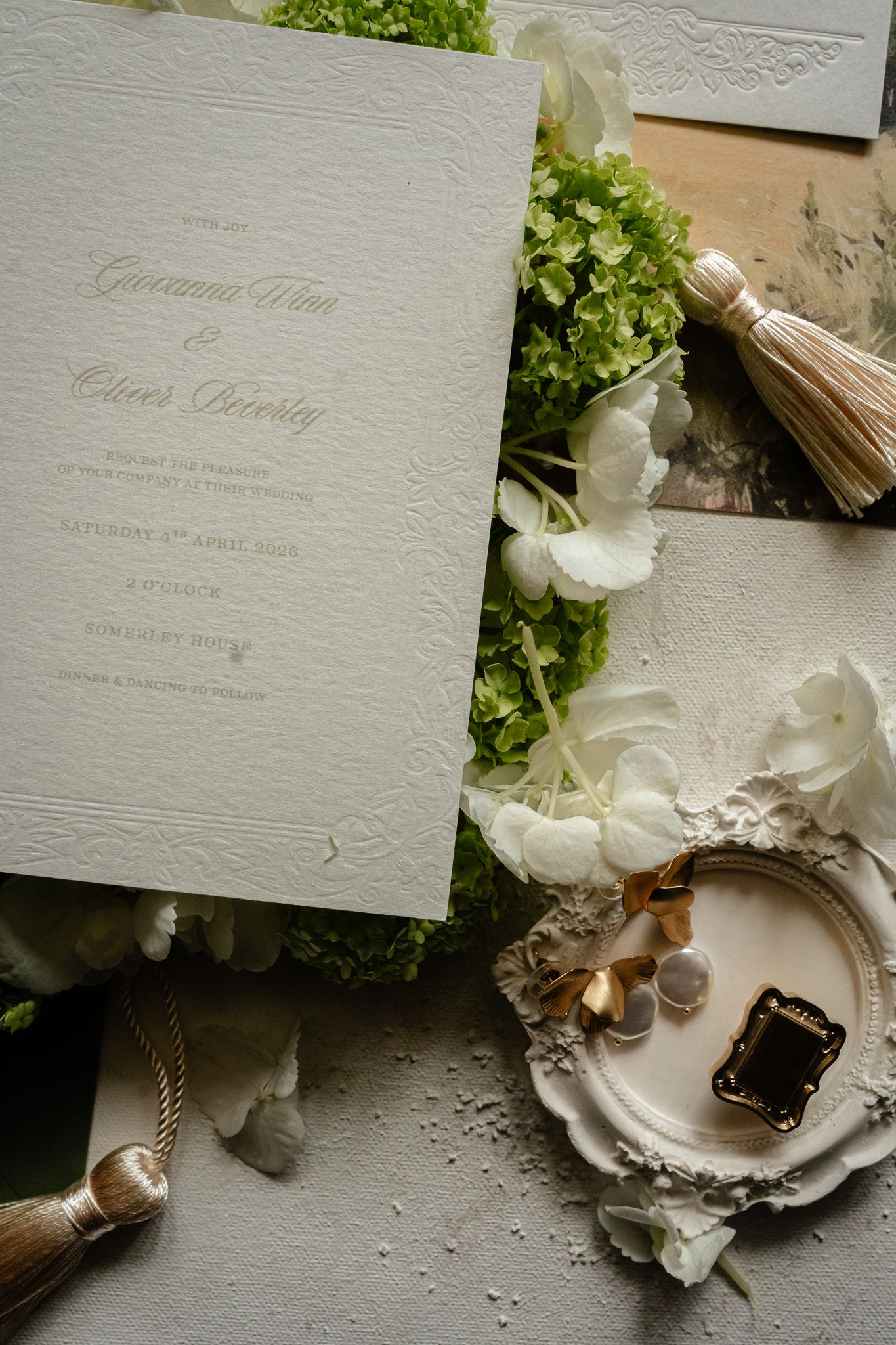 Dami Hassan Luxury wedding photographer - Flat lay