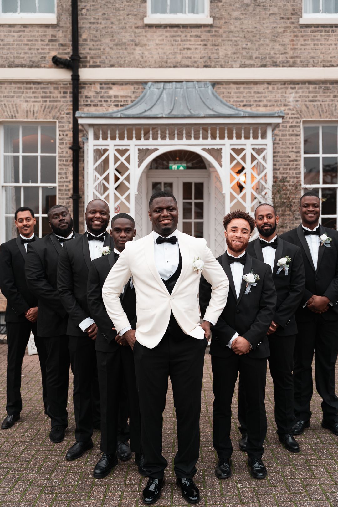 Dami Hassan Luxury wedding photographer - groomsmen