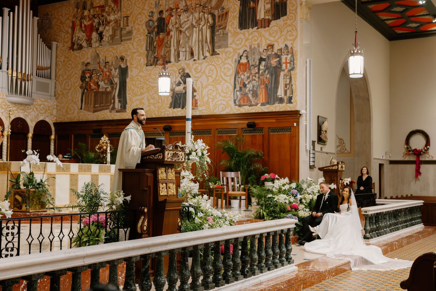 st. Augustine catholic wedding photography, , cathedral basilica of st. Augustine wedding, the delac collective, Florida Catholic wedding