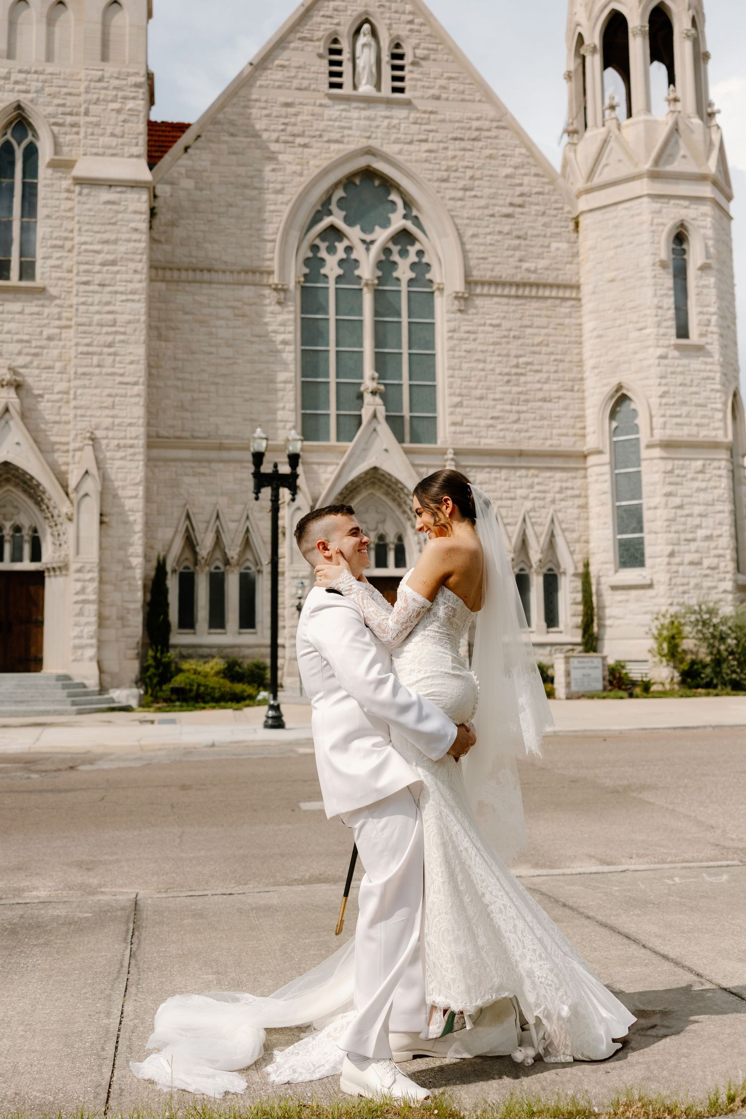 immaculate conception Jacksonville wedding, catholic wedding photography, Florida catholic wedding photographers, the delac collective