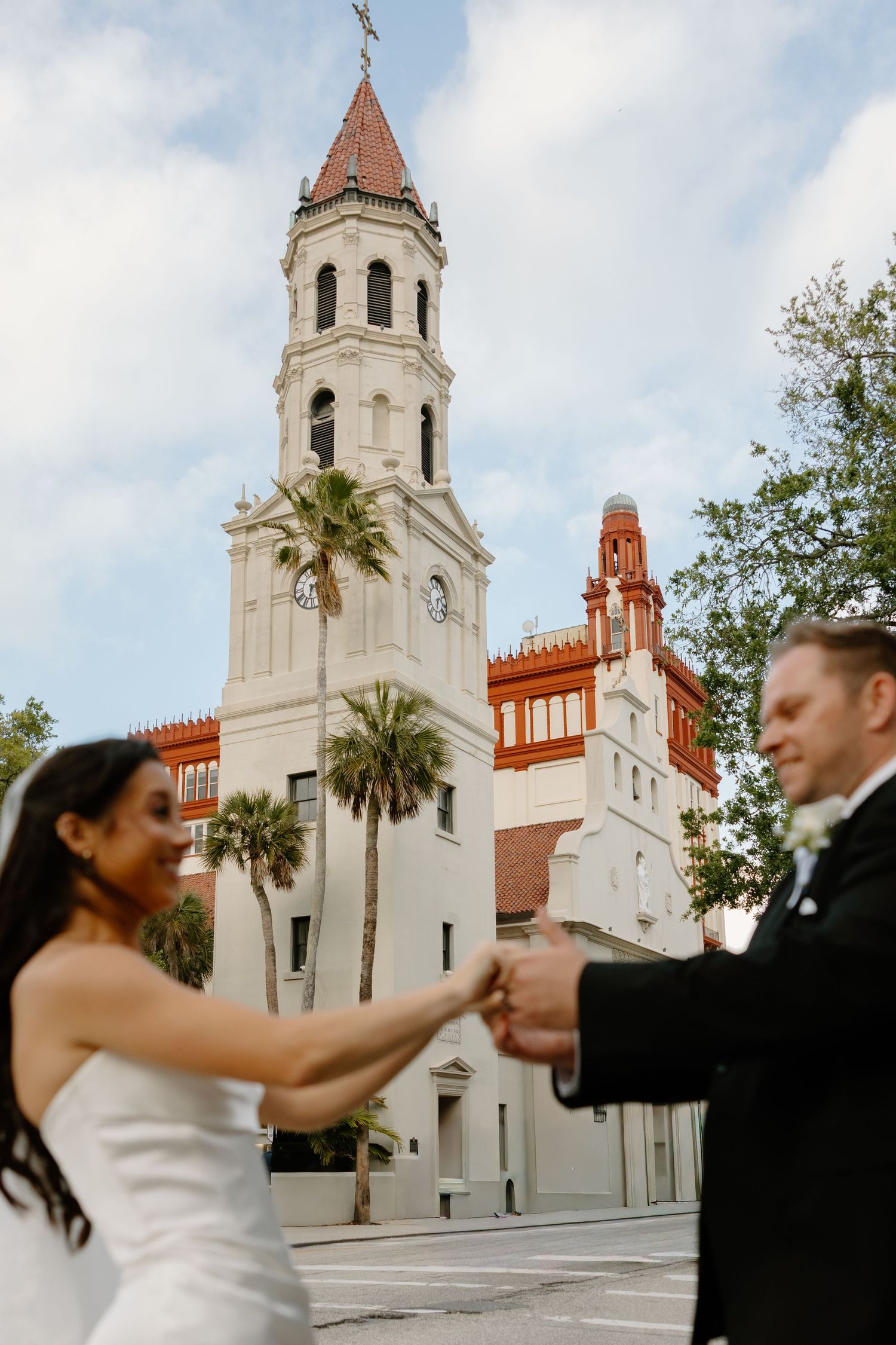 st. Augustine catholic wedding photography, , cathedral basilica of st. Augustine wedding, the delac collective, Florida Catholic wedding