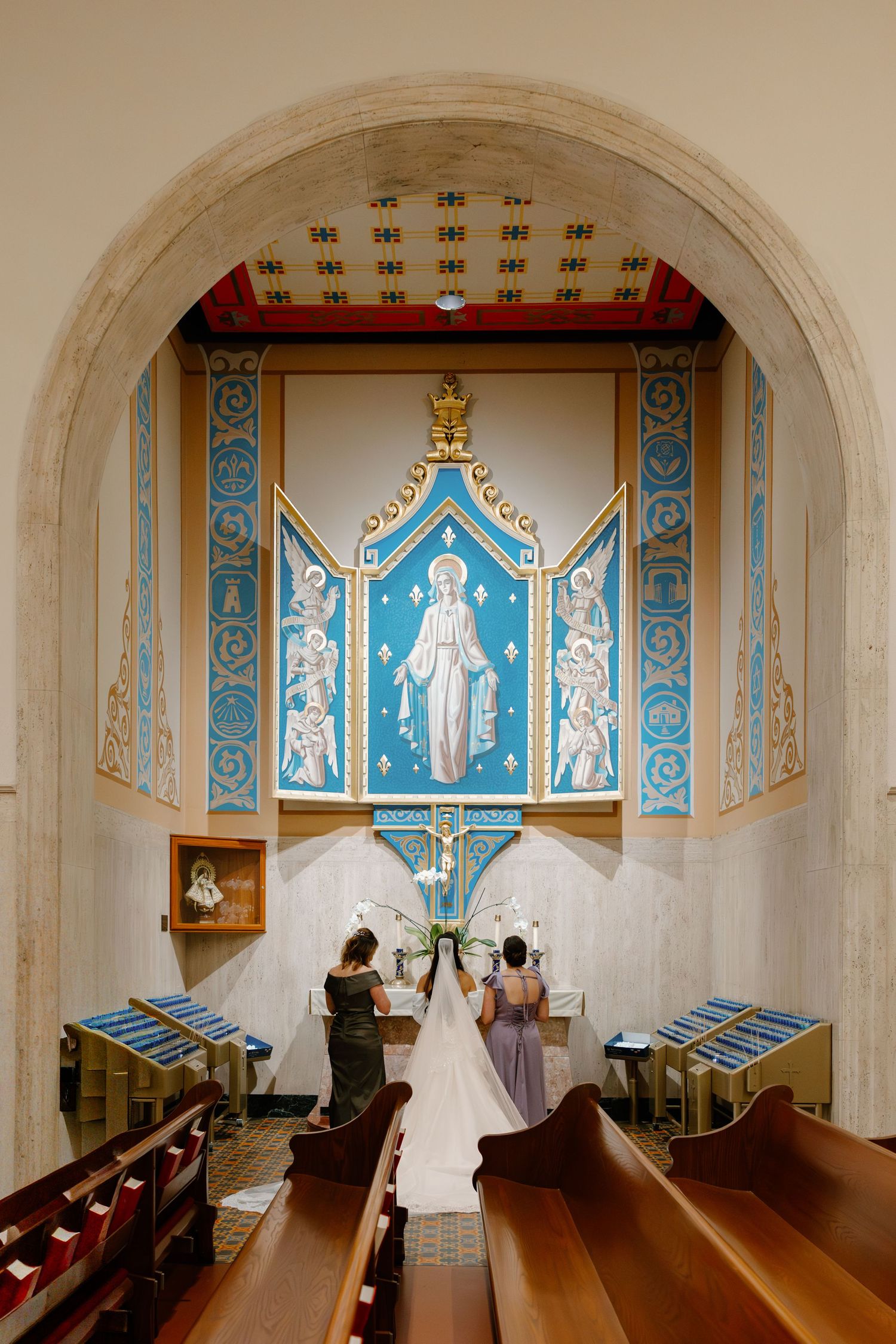 st. Augustine catholic wedding photography, , cathedral basilica of st. Augustine wedding, the delac collective, Florida Catholic wedding