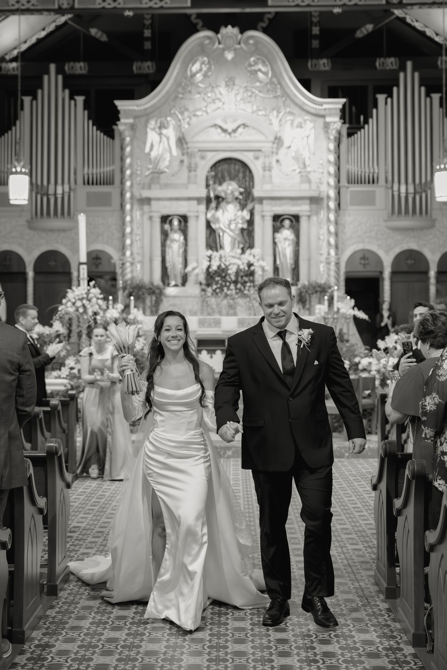 st. Augustine catholic wedding photography, , cathedral basilica of st. Augustine wedding, the delac collective, Florida Catholic wedding