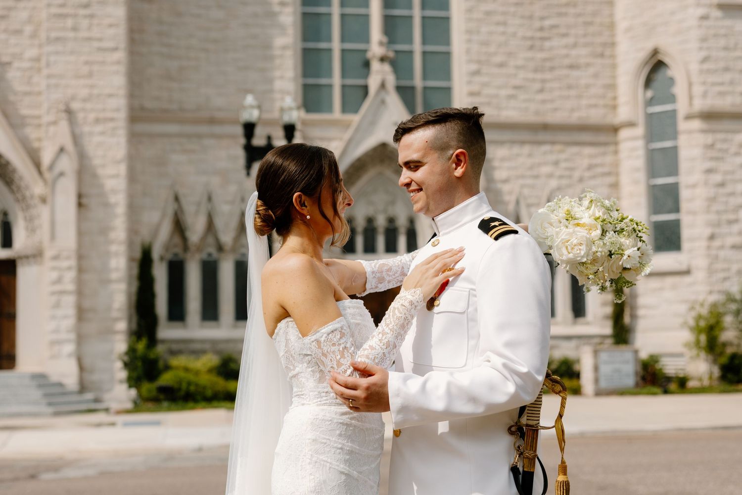 immaculate conception Jacksonville wedding, catholic wedding photography, Florida catholic wedding photographers, the delac collective