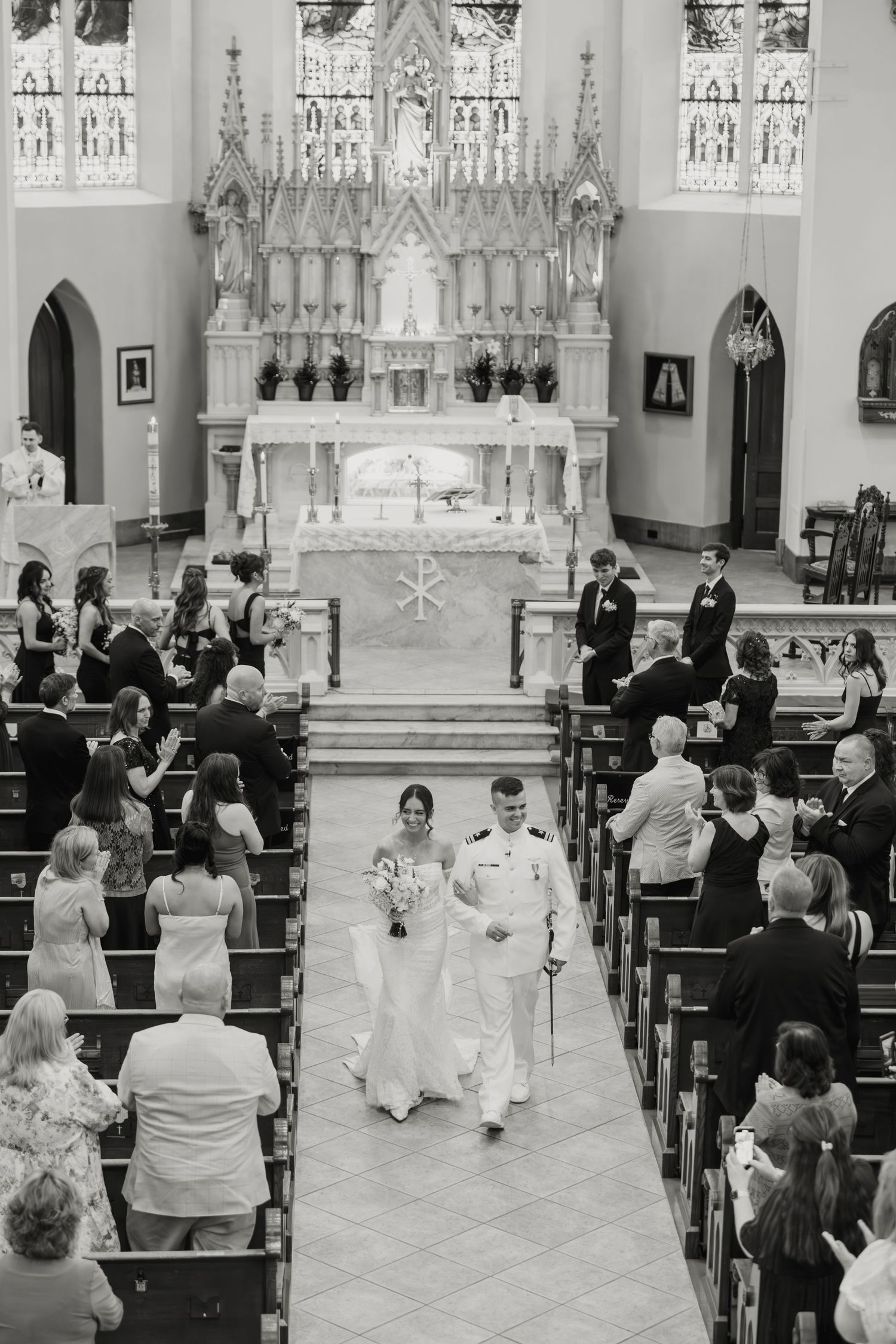 immaculate conception Jacksonville wedding, catholic wedding photography, Florida catholic wedding photographers