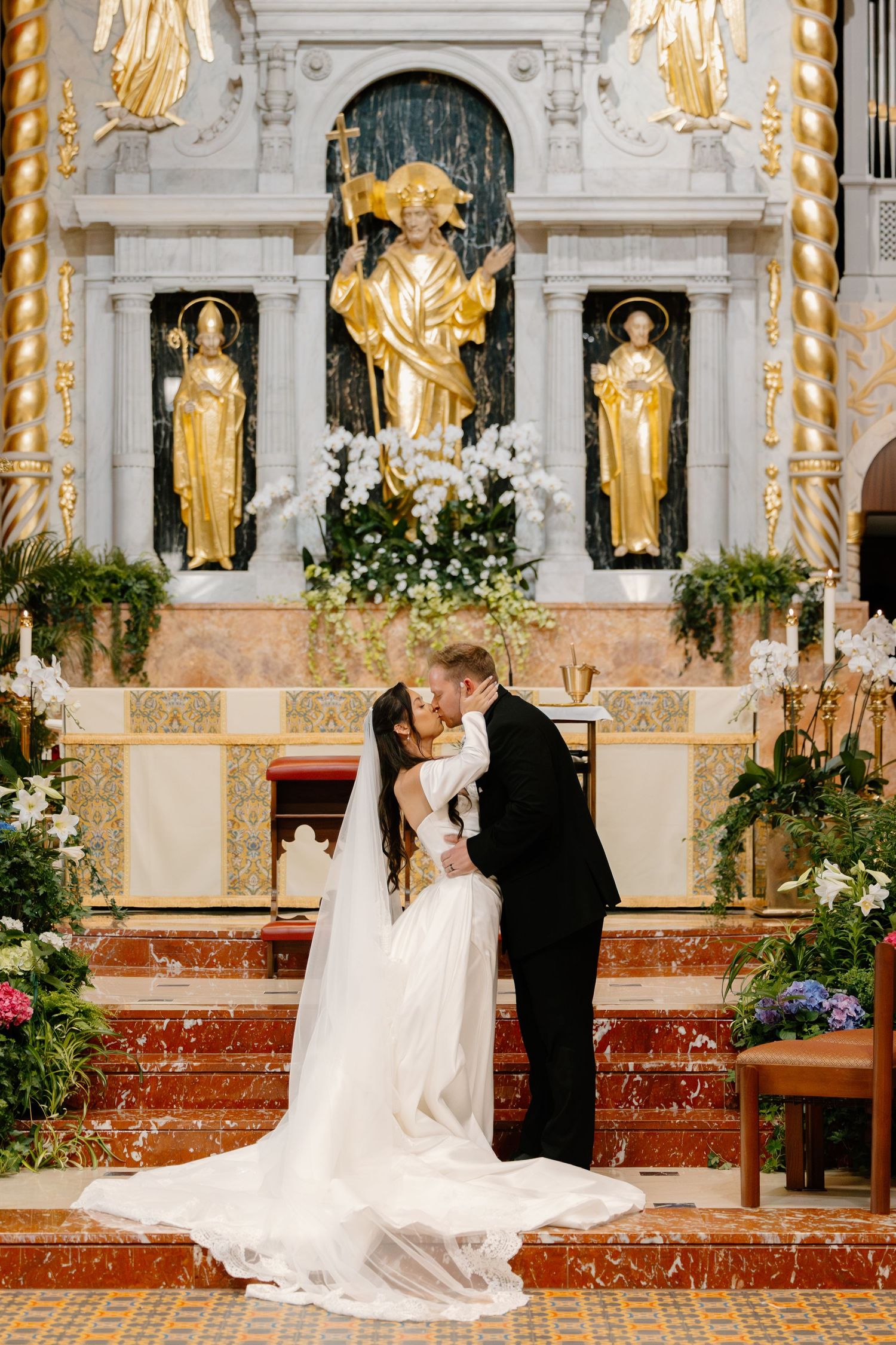 st. Augustine catholic wedding photography, , cathedral basilica of st. Augustine wedding, the delac collective, Florida Catholic wedding