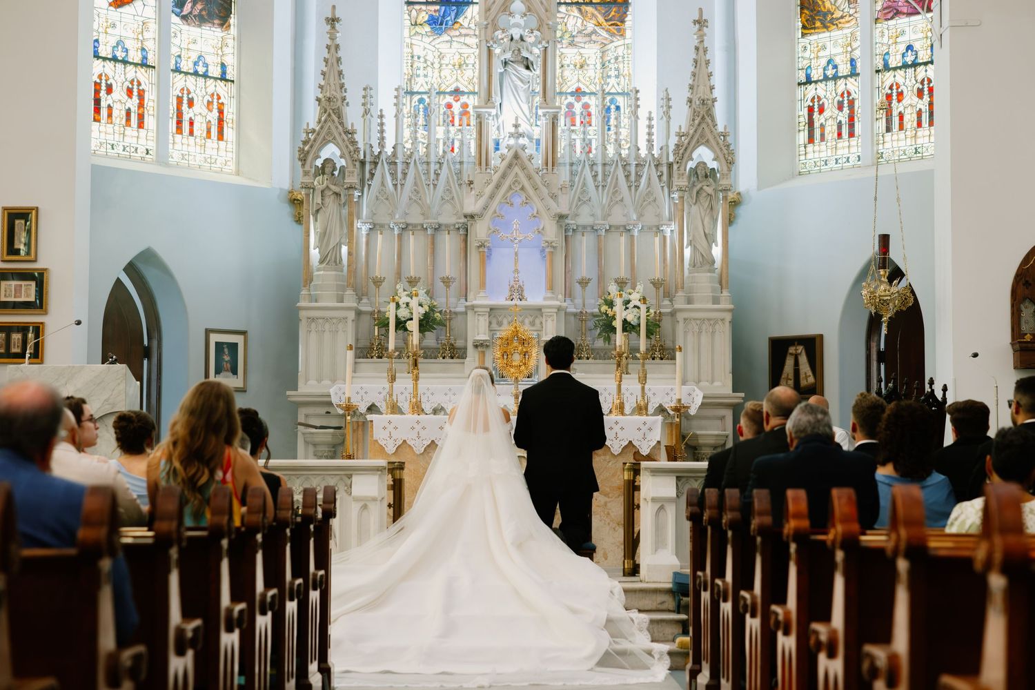 Jacksonville catholic wedding photography, Jacksonville catholic wedding photographer, immaculate conception Jacksonville wedding