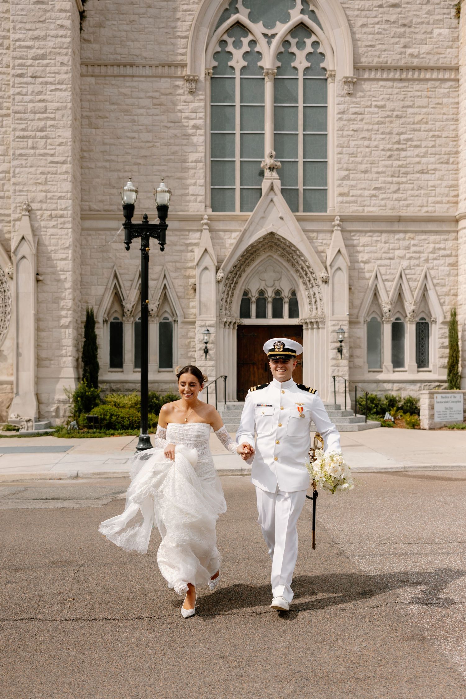 immaculate conception Jacksonville wedding, catholic wedding photography, Florida catholic wedding photographers, the delac collective