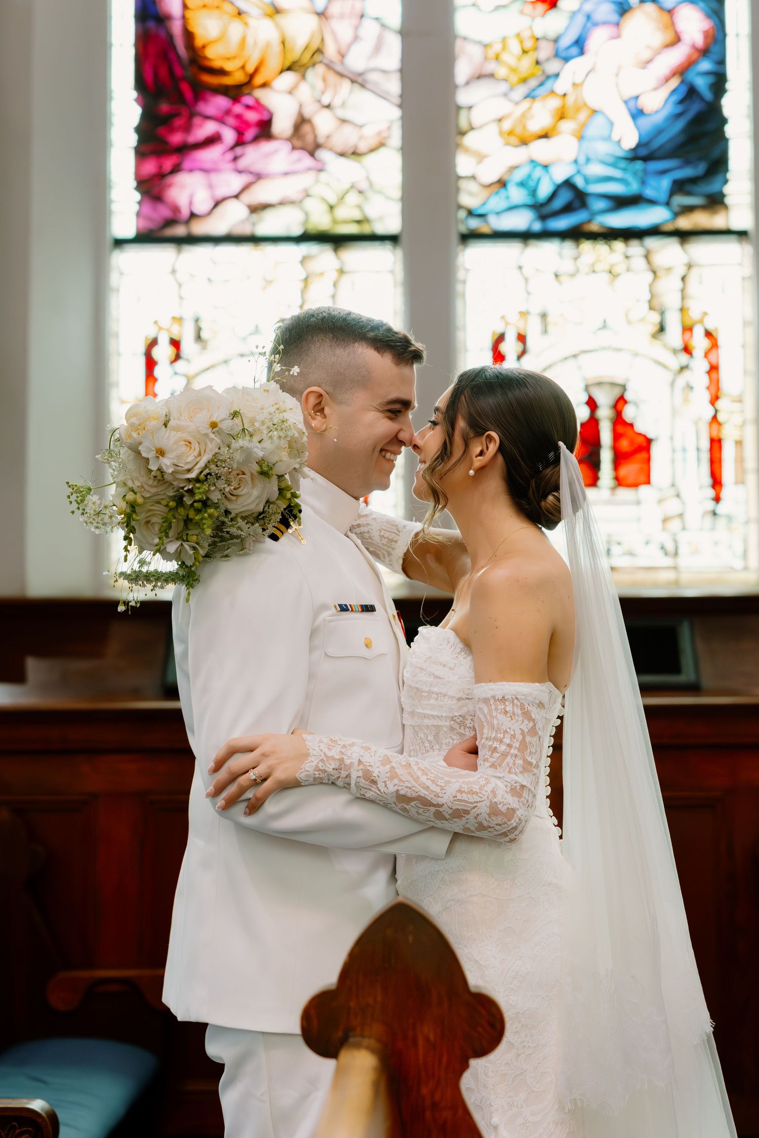 immaculate conception Jacksonville wedding, catholic wedding photography, Florida catholic wedding photographers, the delac collective