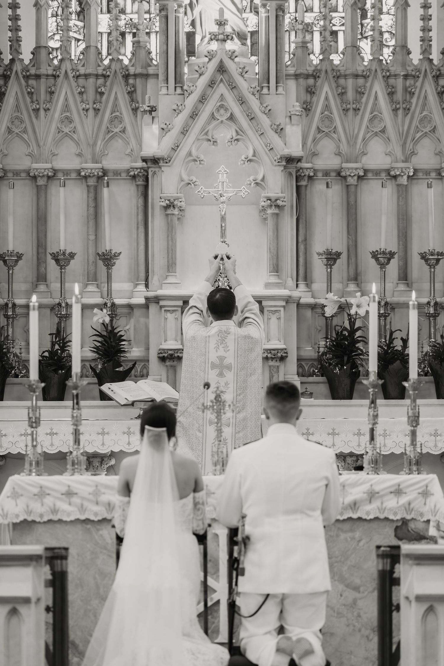 immaculate conception Jacksonville wedding, catholic wedding photography, Florida catholic wedding photographers
