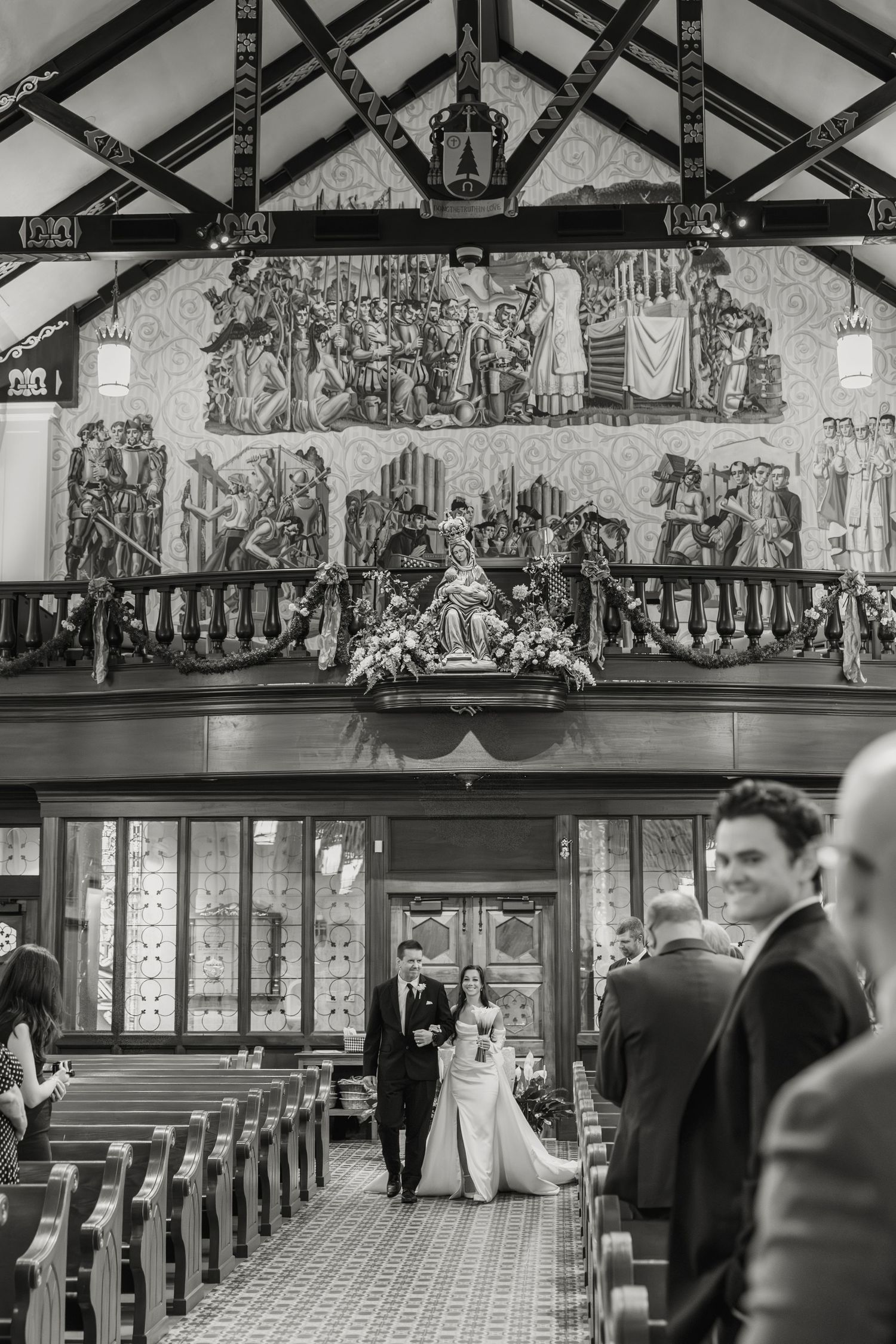 st. Augustine catholic wedding photography, , cathedral basilica of st. Augustine wedding, the delac collective, Florida Catholic wedding