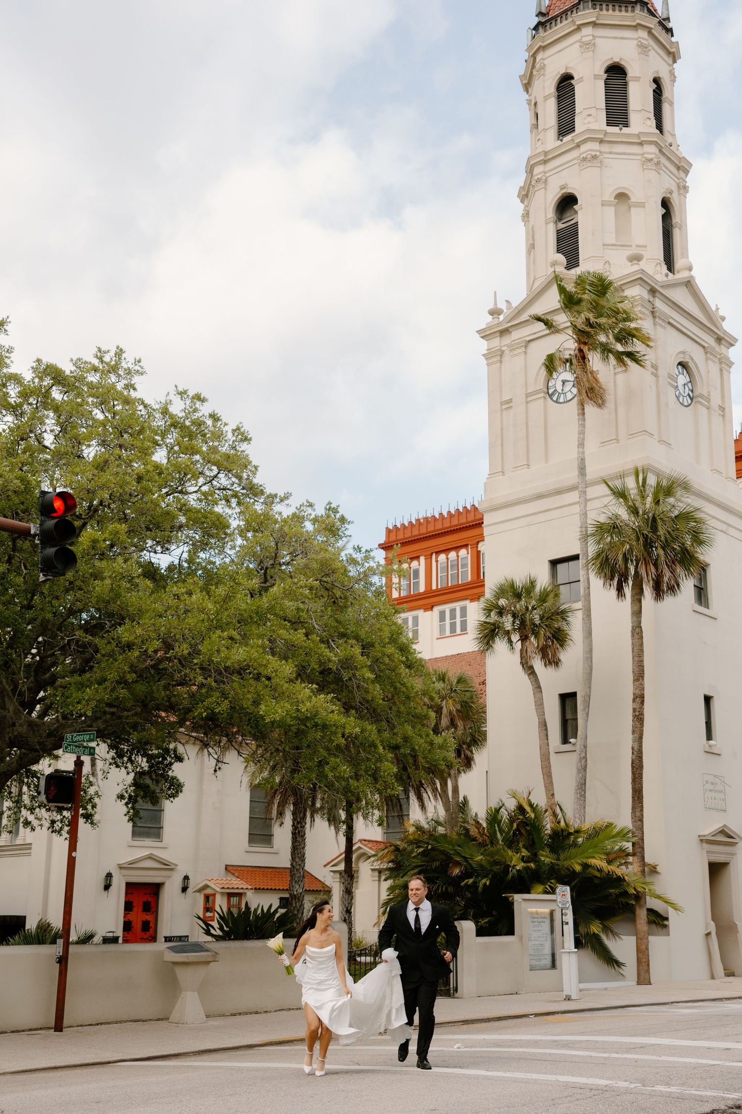 st. Augustine catholic wedding photography, , cathedral basilica of st. Augustine wedding, the delac collective, Florida Catholic wedding