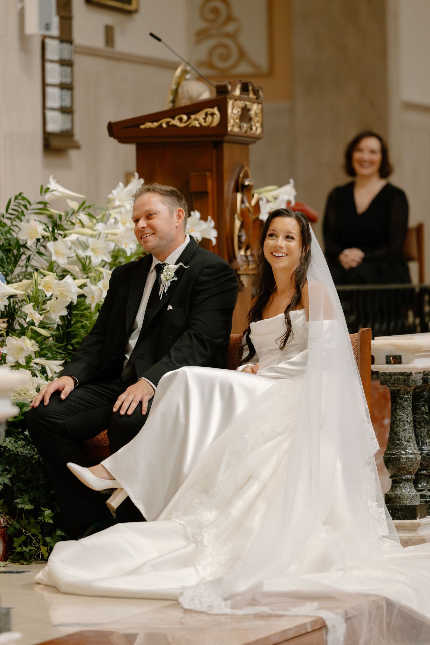 st. Augustine catholic wedding photography, , cathedral basilica of st. Augustine wedding, the delac collective, Florida Catholic wedding