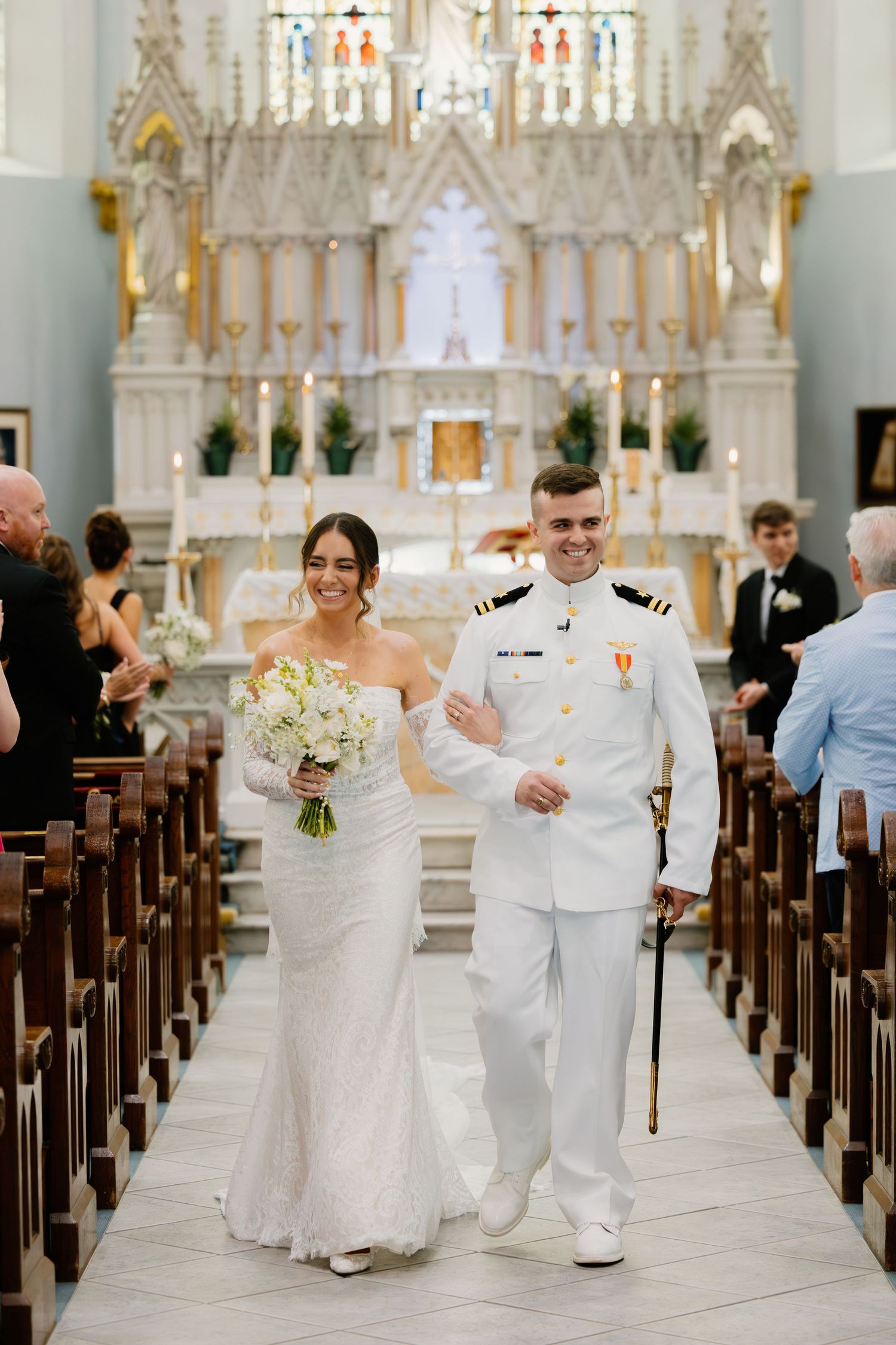 immaculate conception Jacksonville wedding, catholic wedding photography, Florida catholic wedding photographers