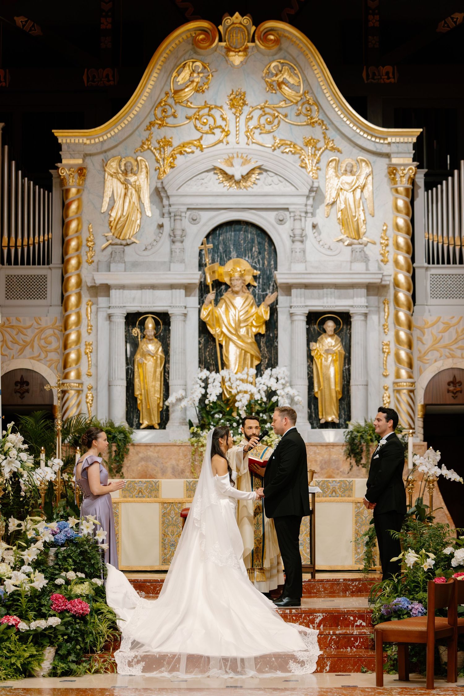 st. Augustine catholic wedding photography, , cathedral basilica of st. Augustine wedding, the delac collective, Florida Catholic wedding