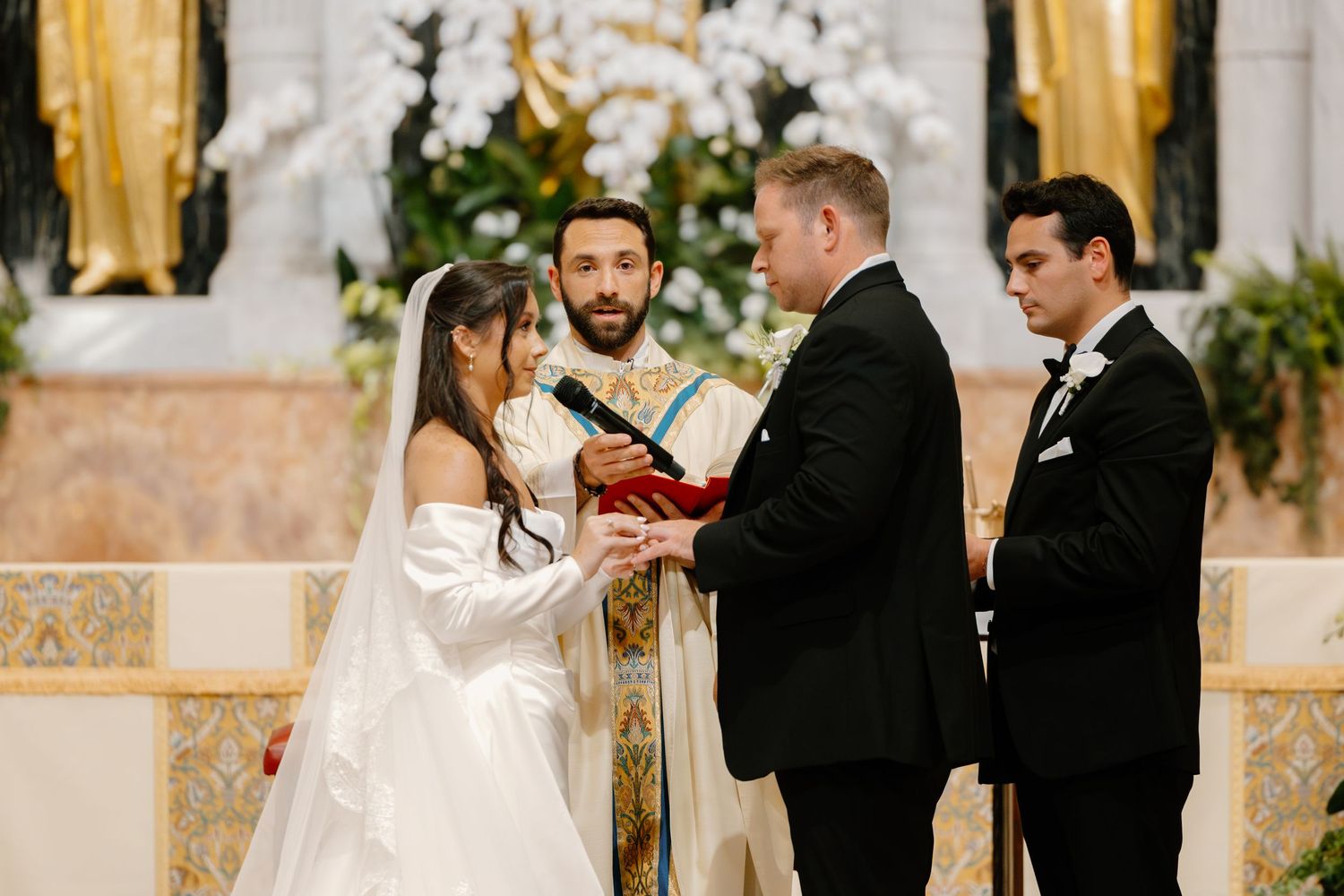 st. Augustine catholic wedding photography, , cathedral basilica of st. Augustine wedding, the delac collective, Florida Catholic wedding