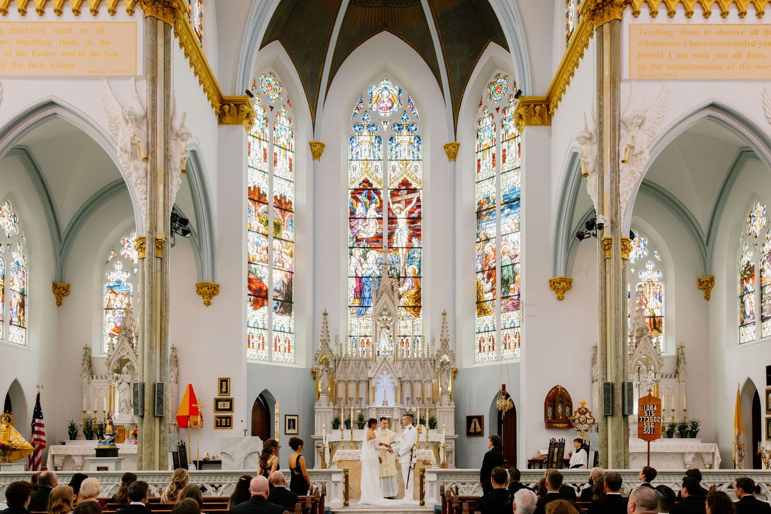 immaculate conception Jacksonville wedding, catholic wedding photography, Florida catholic wedding photographers
