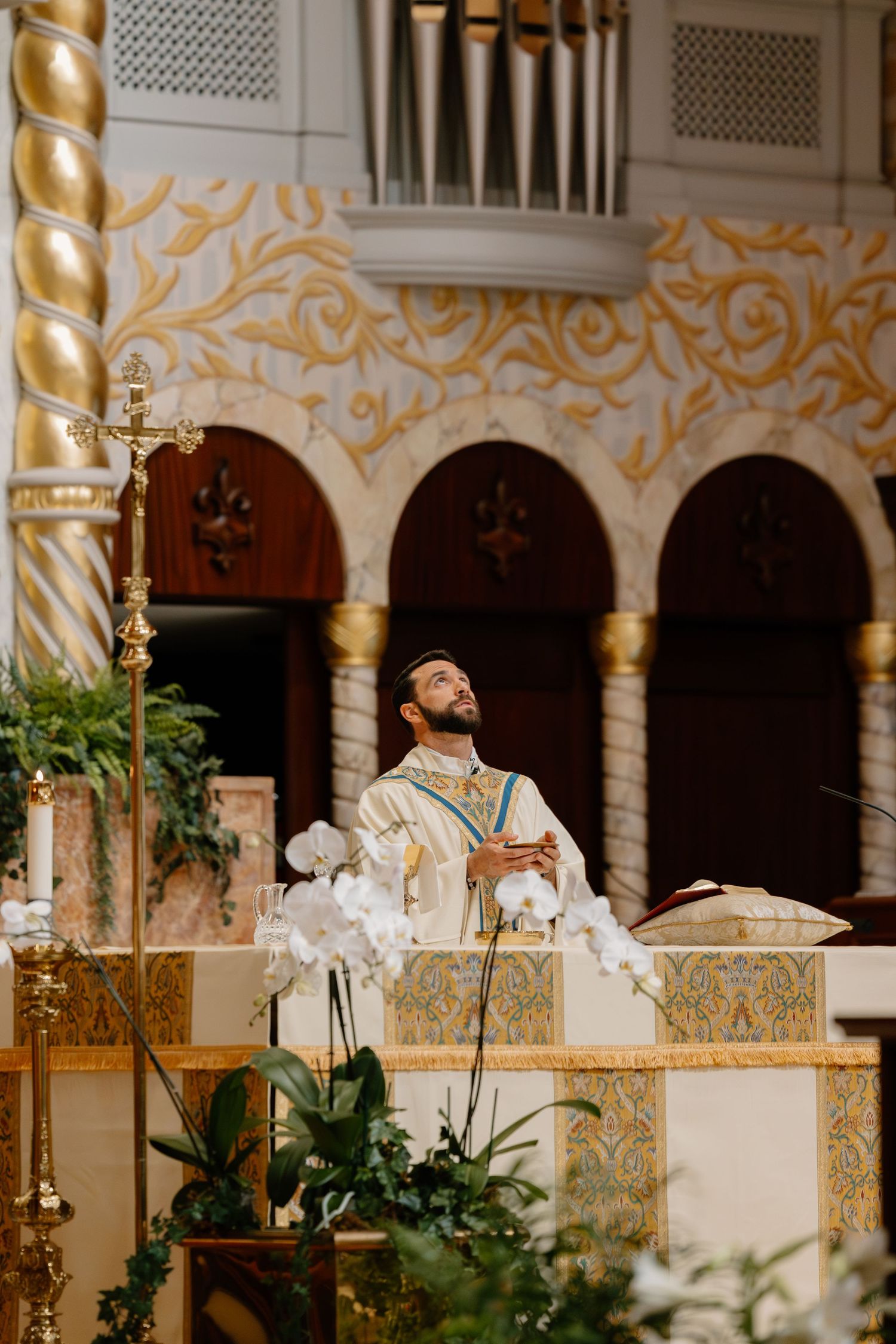 st. Augustine catholic wedding photography, , cathedral basilica of st. Augustine wedding, the delac collective, Florida Catholic wedding