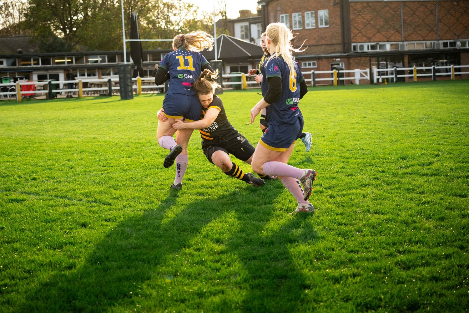 Wasps FC women's rugby tackle