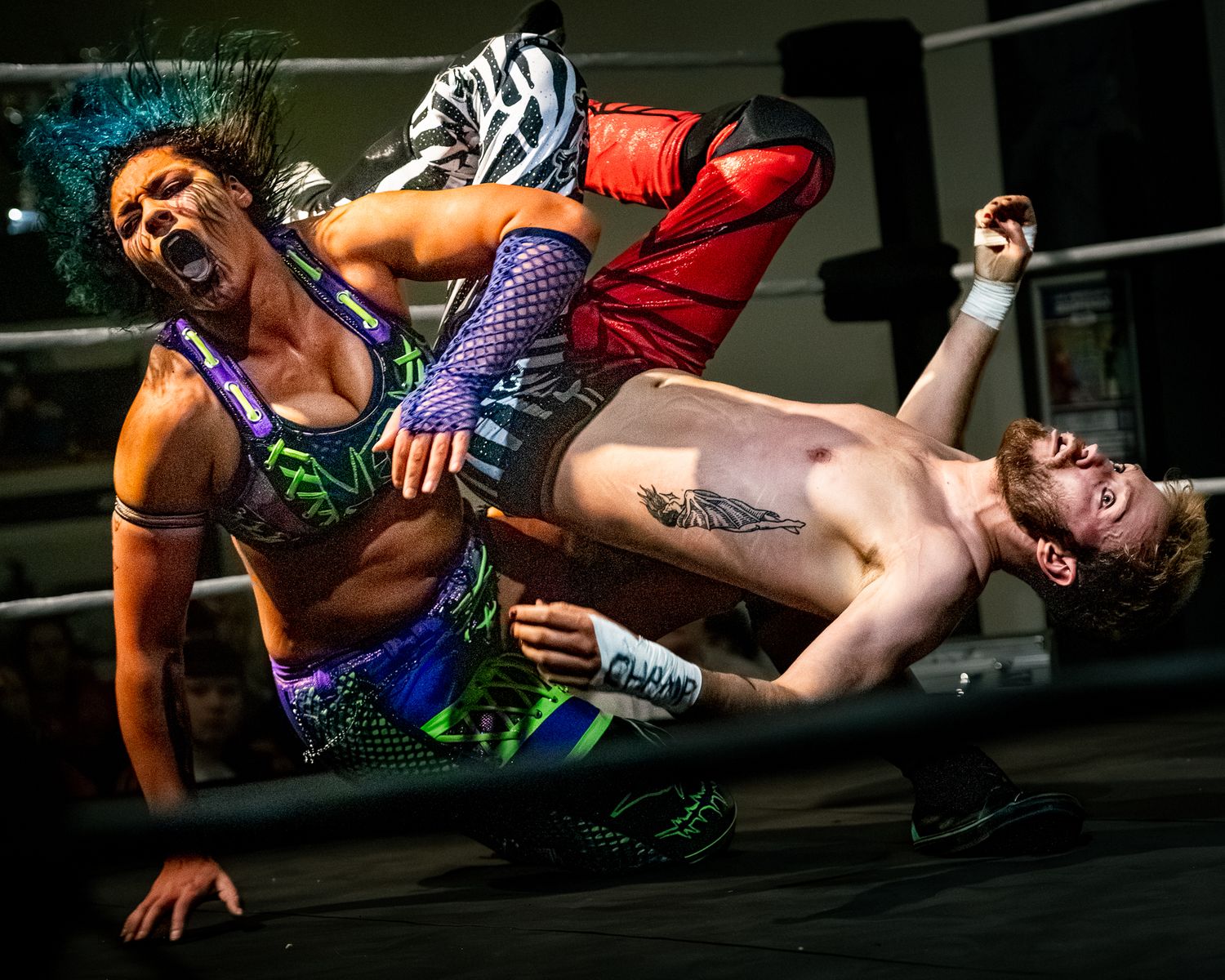 Saoirse Byrne Sport Photography London Sacrifice Pro Wrestling