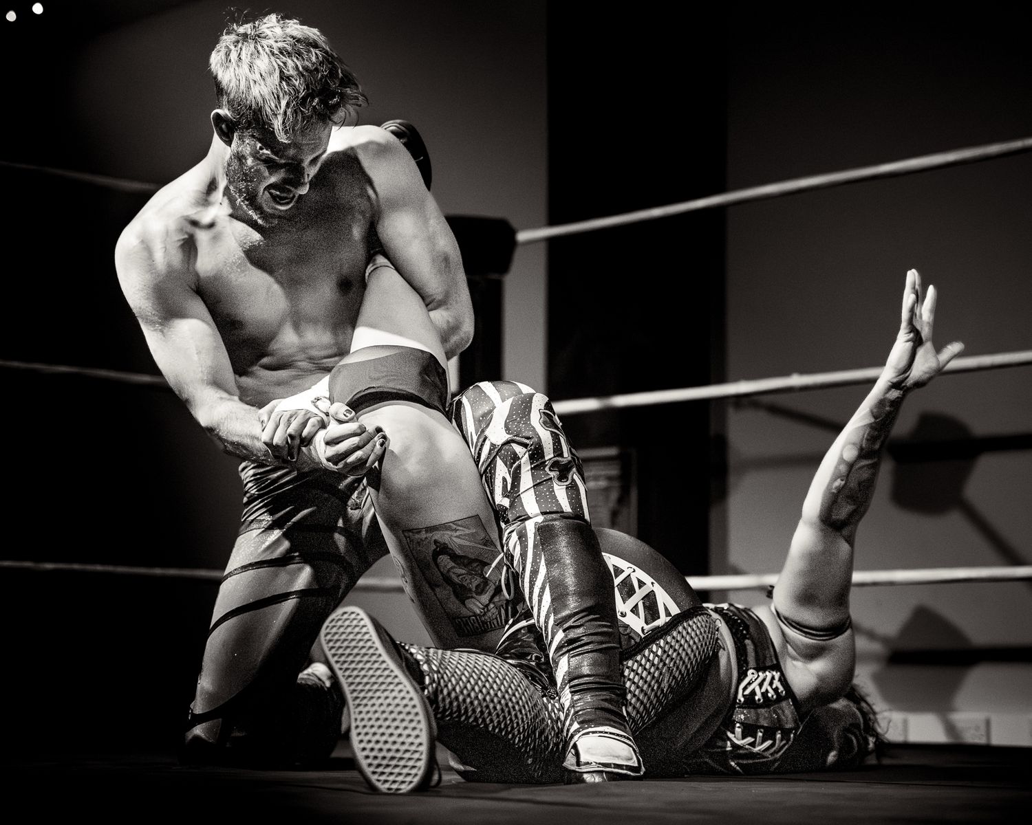 Saoirse Byrne Sport Photography London Sacrifice Pro Wrestling