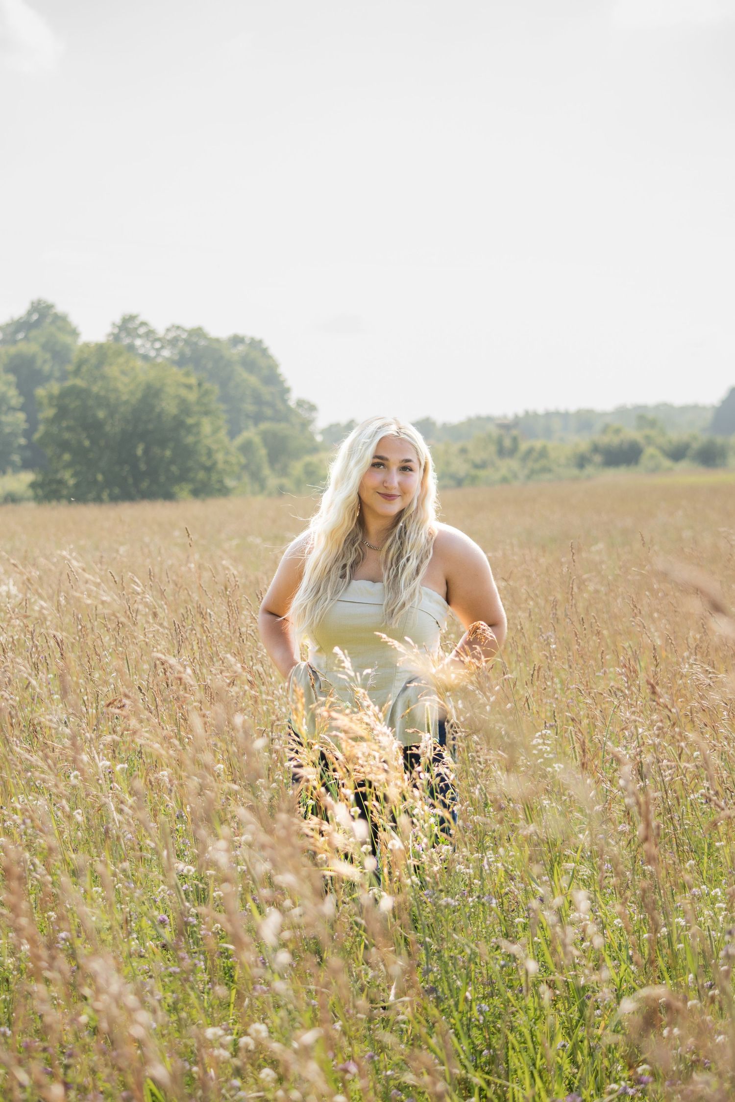 Summer Portrait of a Girl