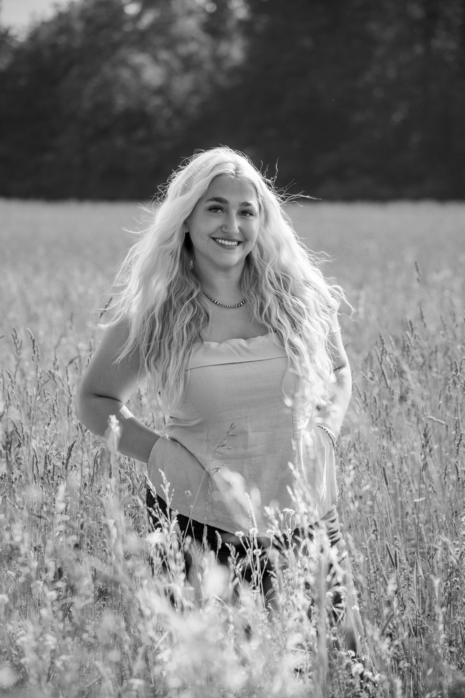 Summer Portrait of a Girl