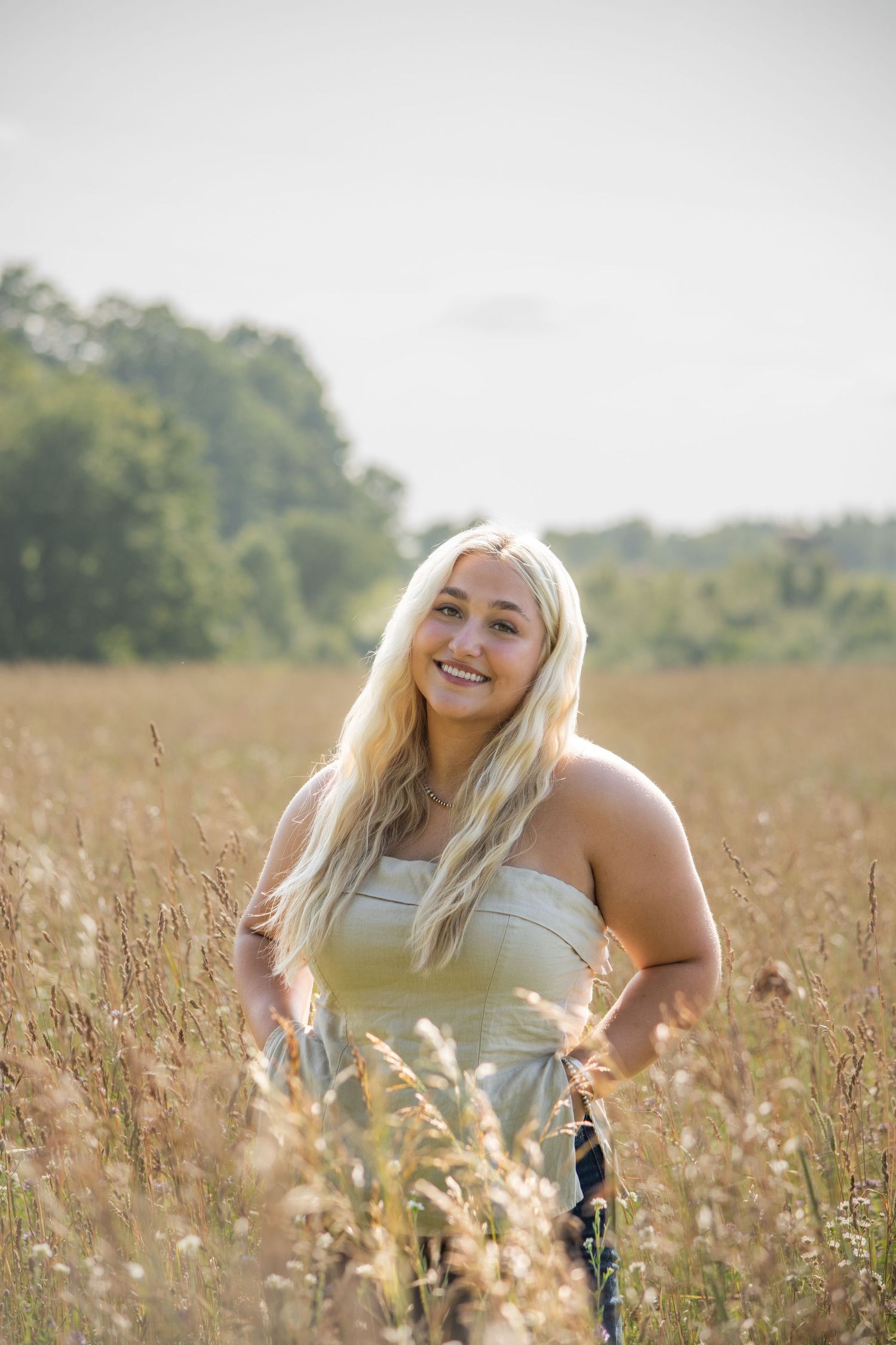 Summer Portrait of a Girl