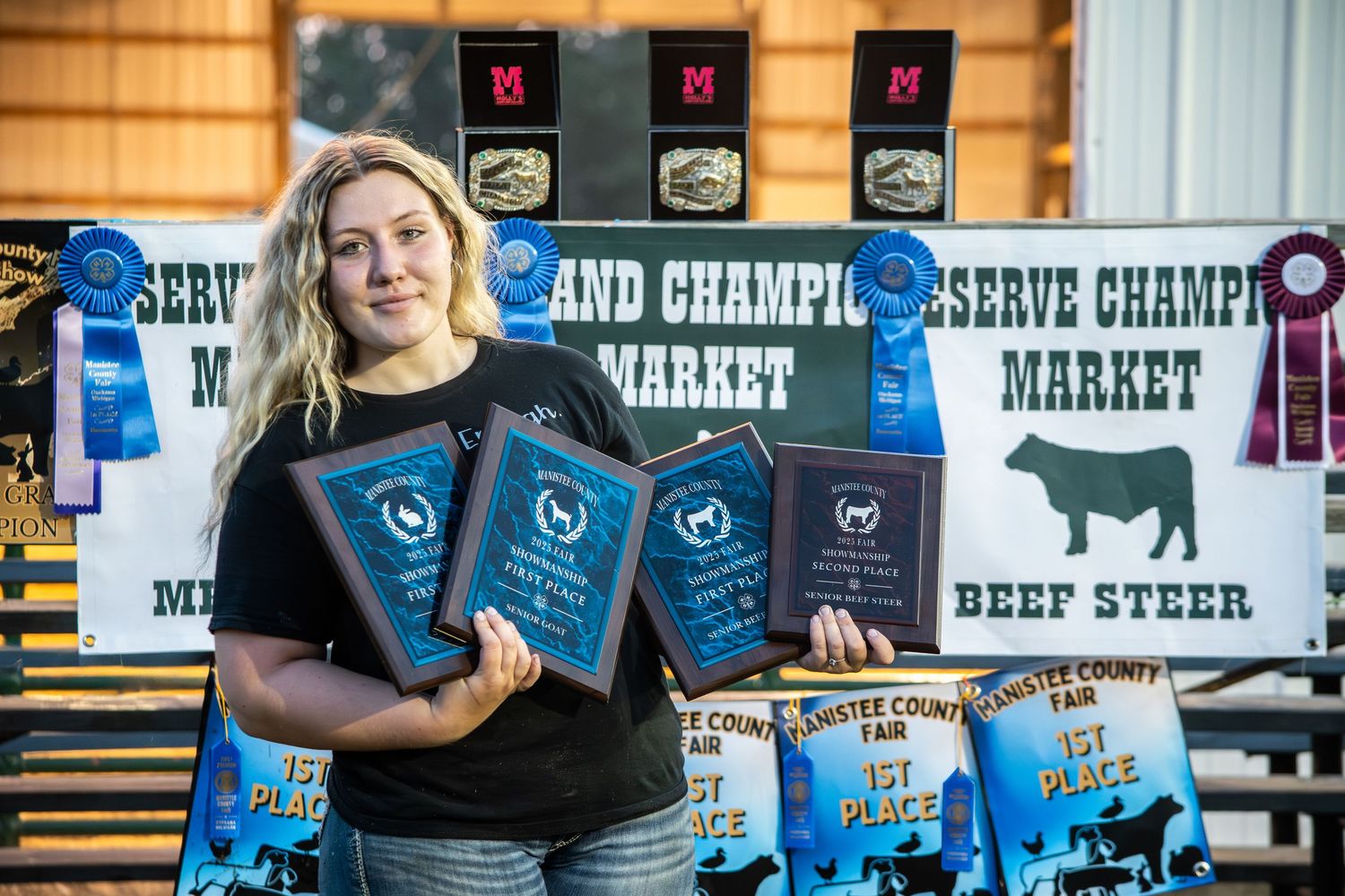 Awards won at the Manistee Co Fair