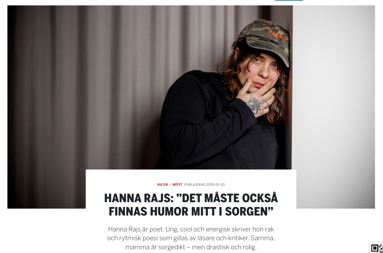 Serie av svartvita tidskriftslayouter med text och porträttfoton