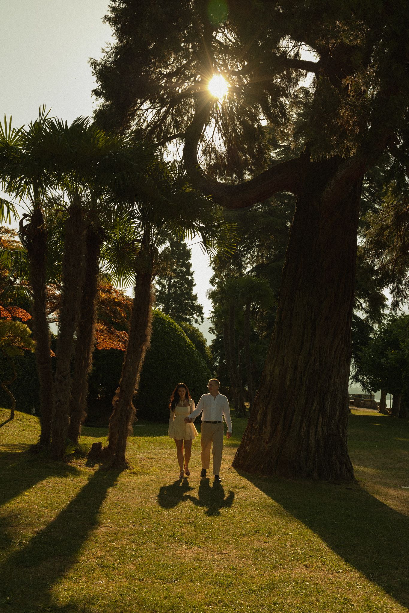 Romantic walk through Parco di Tremezzina, Lake Como
