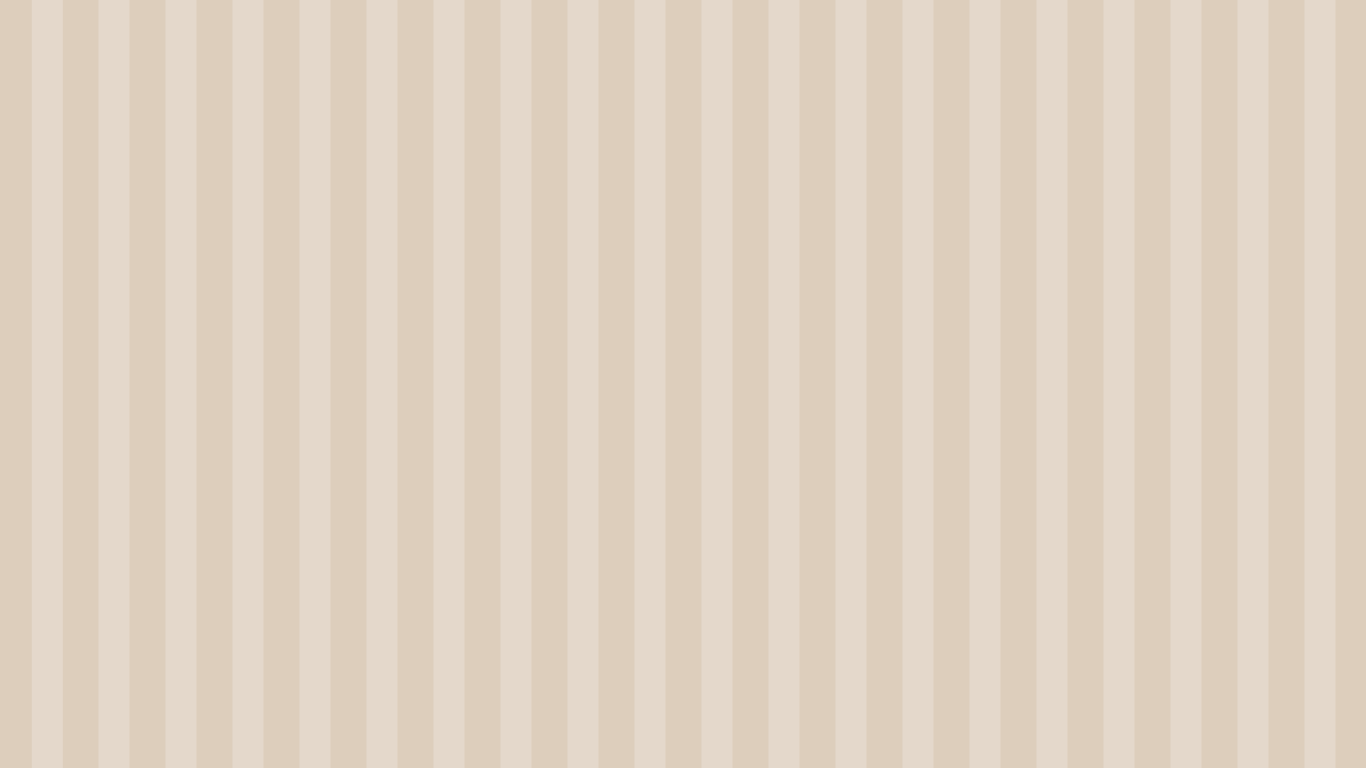 A soft beige and cream striped pattern background with subtle alternating tones.