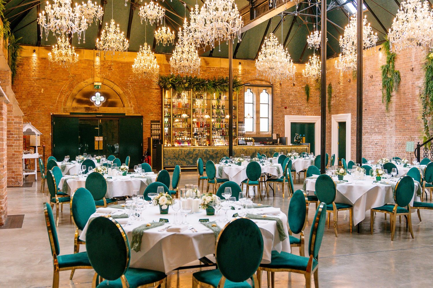 Reception room at the Dalton Old Pumphouse