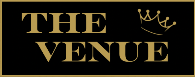 Gold text reading 