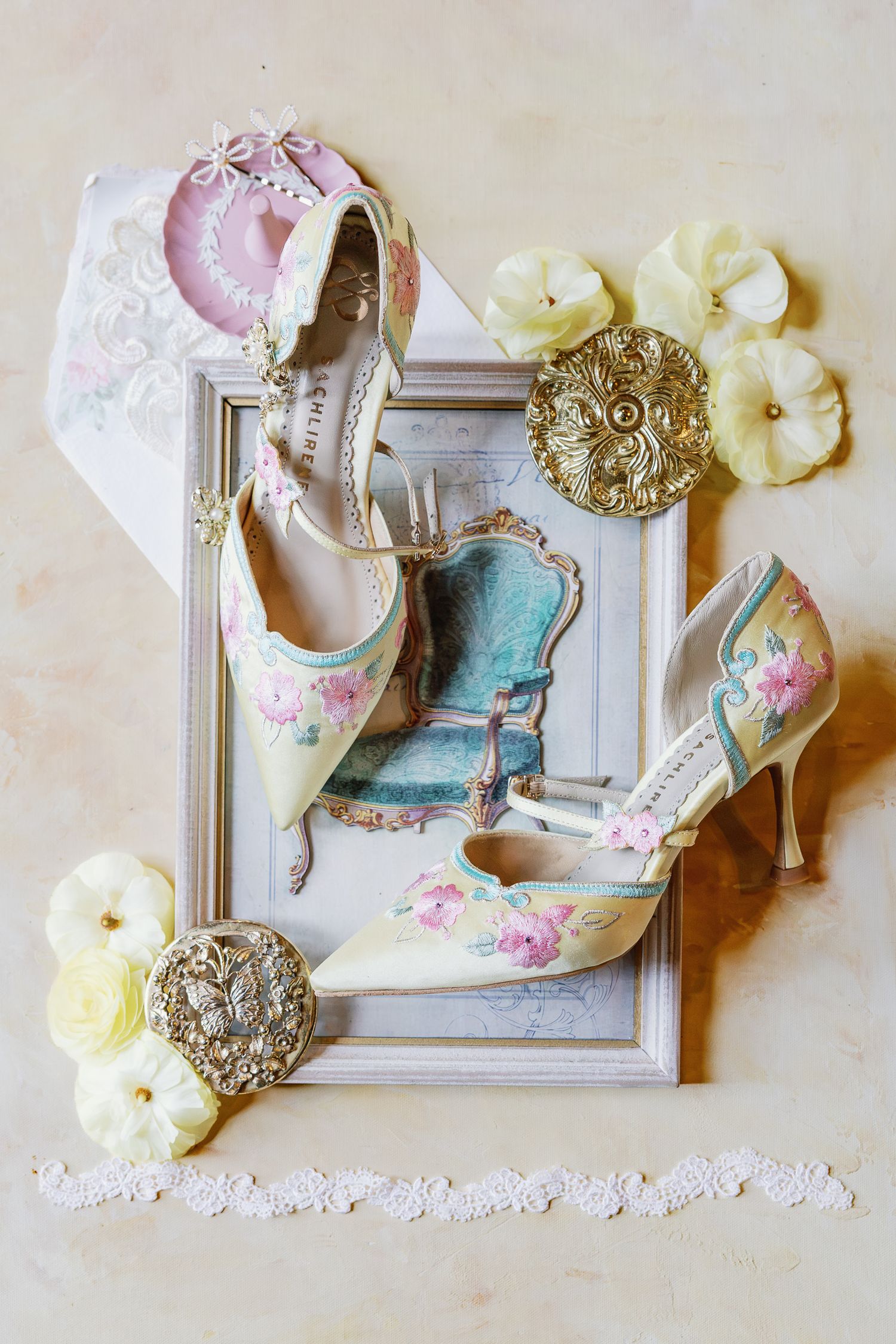 Elegant wedding details and stationery photographed at Elkins Estate, a historic wedding venue near Philadelphia, Pennsylvania.