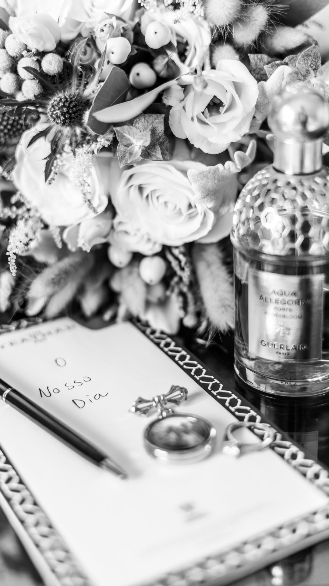 detalhes dos novios