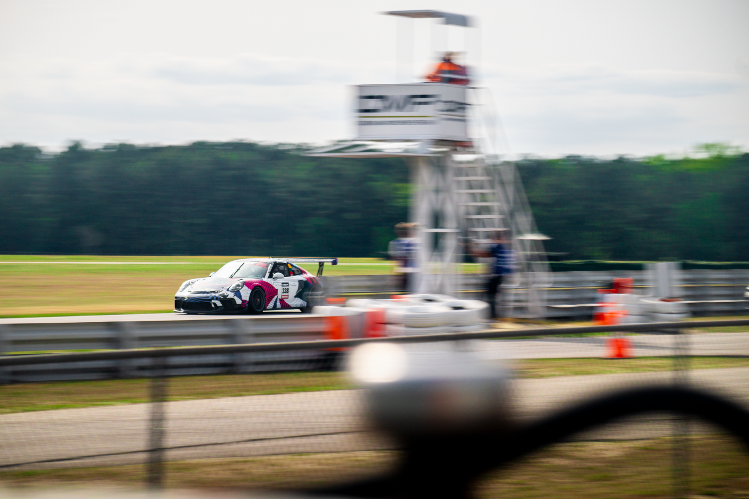 991 Porsche 911 Cup race car at Carolina Motorsports Park (CMP)