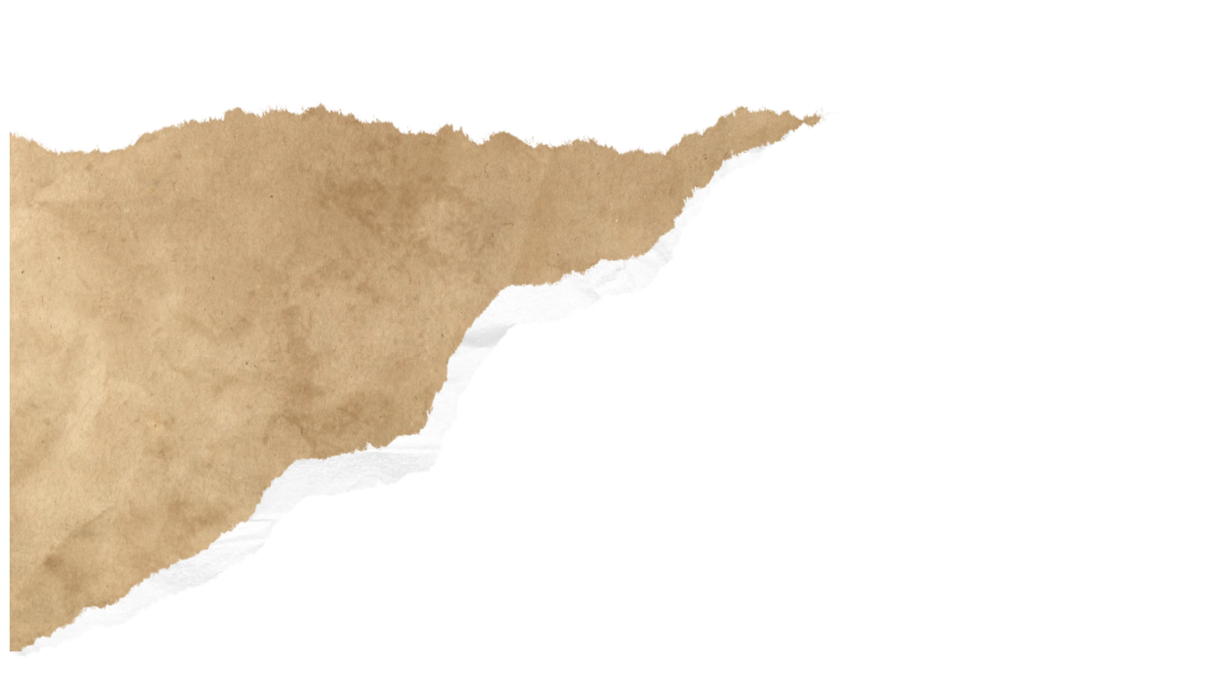 Torn paper edge effect on beige textured background.