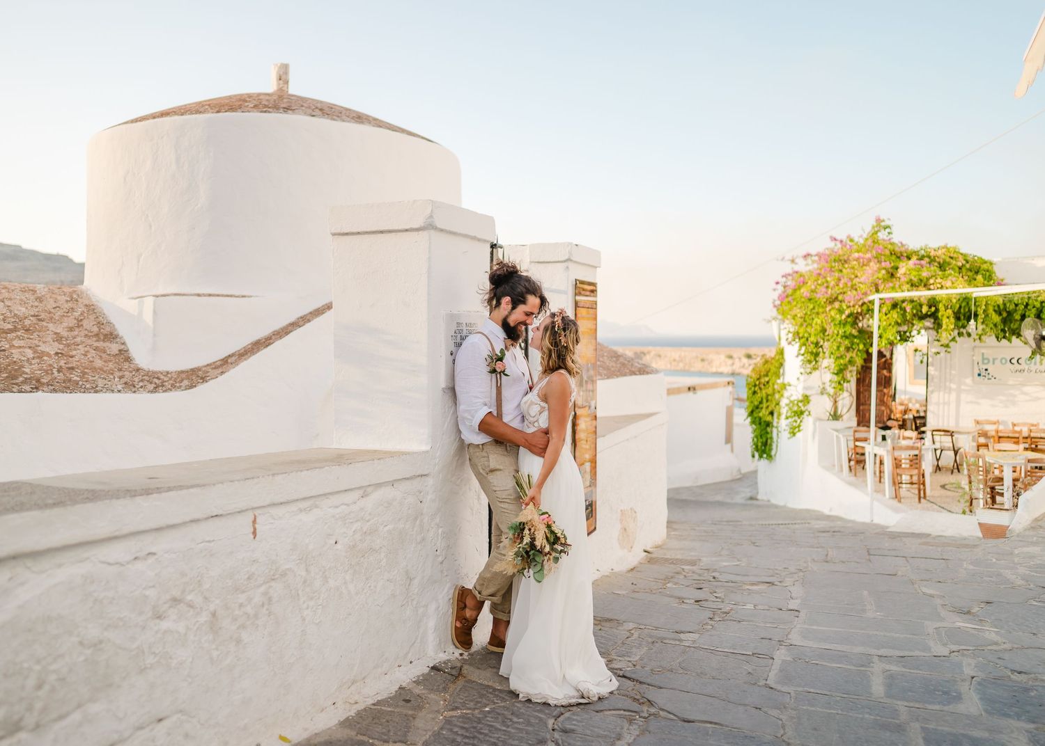 Strandhochzeit Rhodos - Hochzeitsfotograf Rhodos Tina Lucius