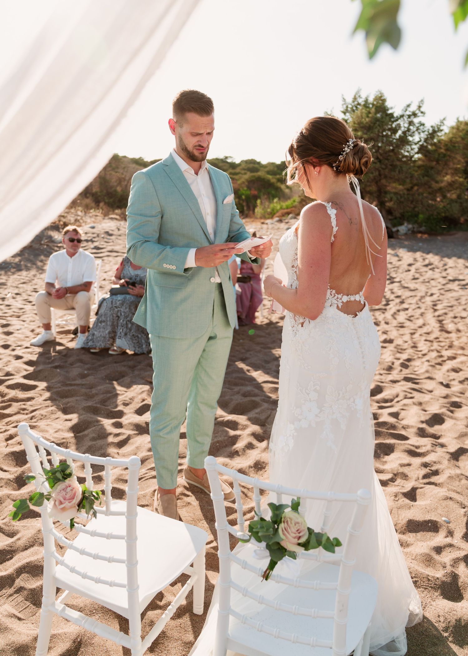 heiraten am Strand - Hochzeitsfotograf Rhodos Tina Lucius