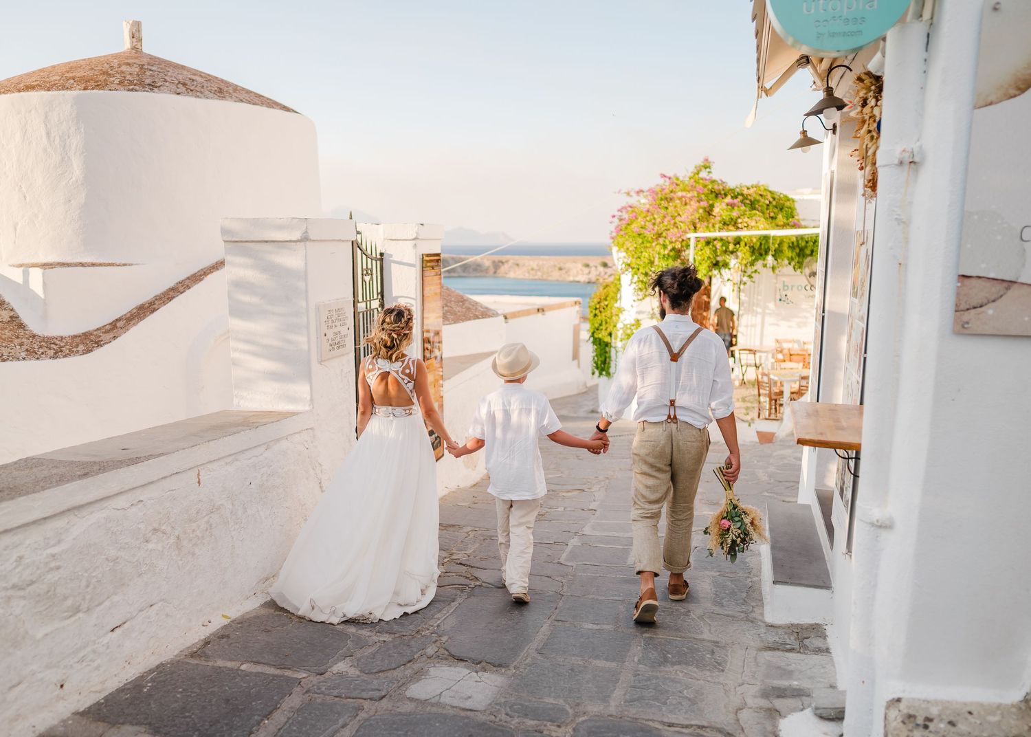 Strandhochzeit Rhodos - Hochzeitsfotograf Rhodos Tina Lucius