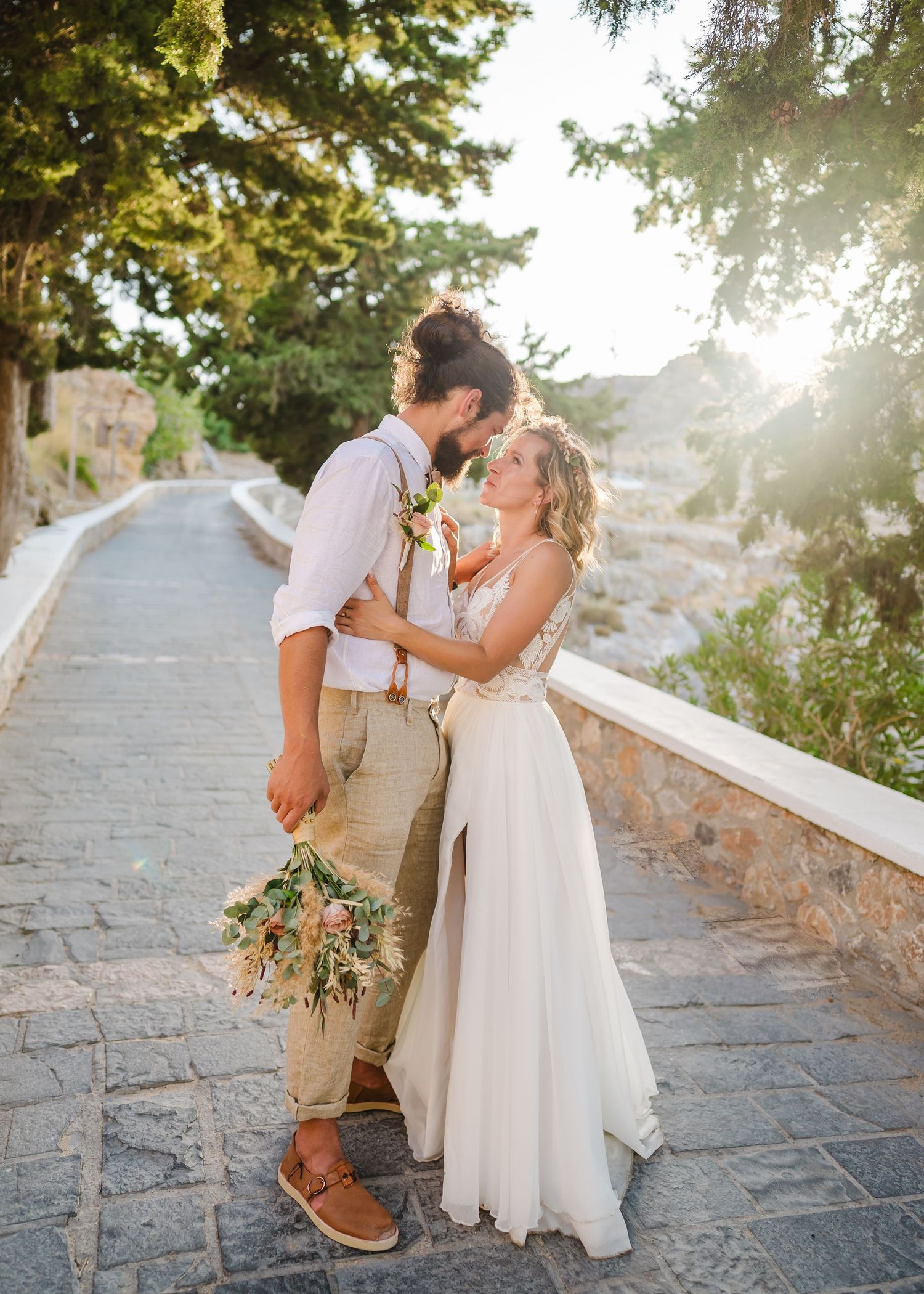 Strandhochzeit Rhodos - Hochzeitsfotograf Rhodos Tina Lucius