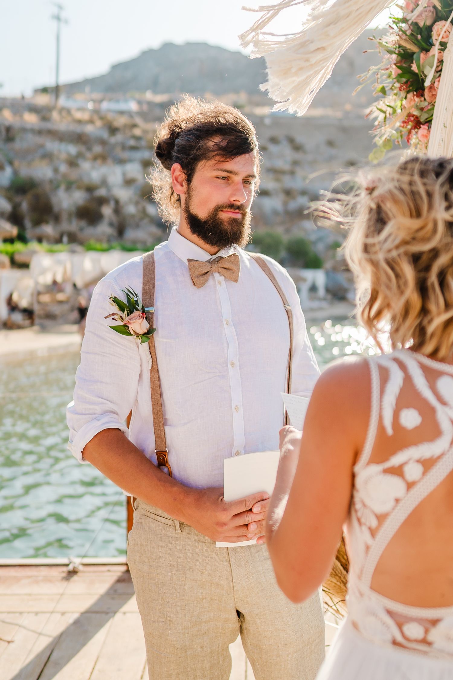 Strandhochzeit Rhodos - Hochzeitsfotograf Rhodos Tina Lucius