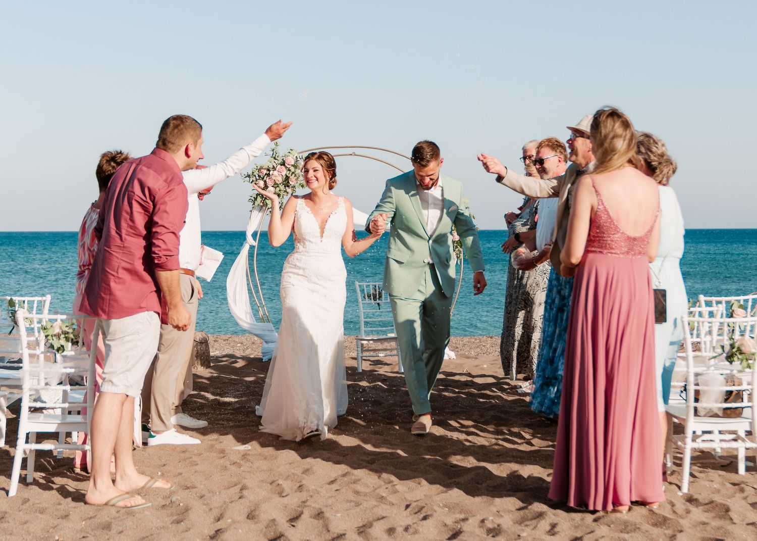 heiraten am Strand - Hochzeitsfotograf Rhodos Tina Lucius