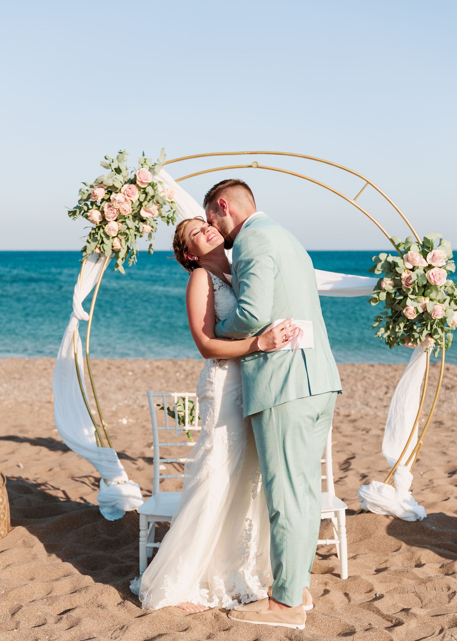 heiraten am Strand - Hochzeitsfotograf Rhodos Tina Lucius