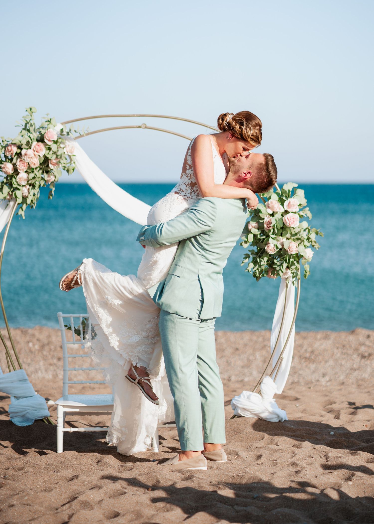 heiraten am Strand - Hochzeitsfotograf Rhodos Tina Lucius