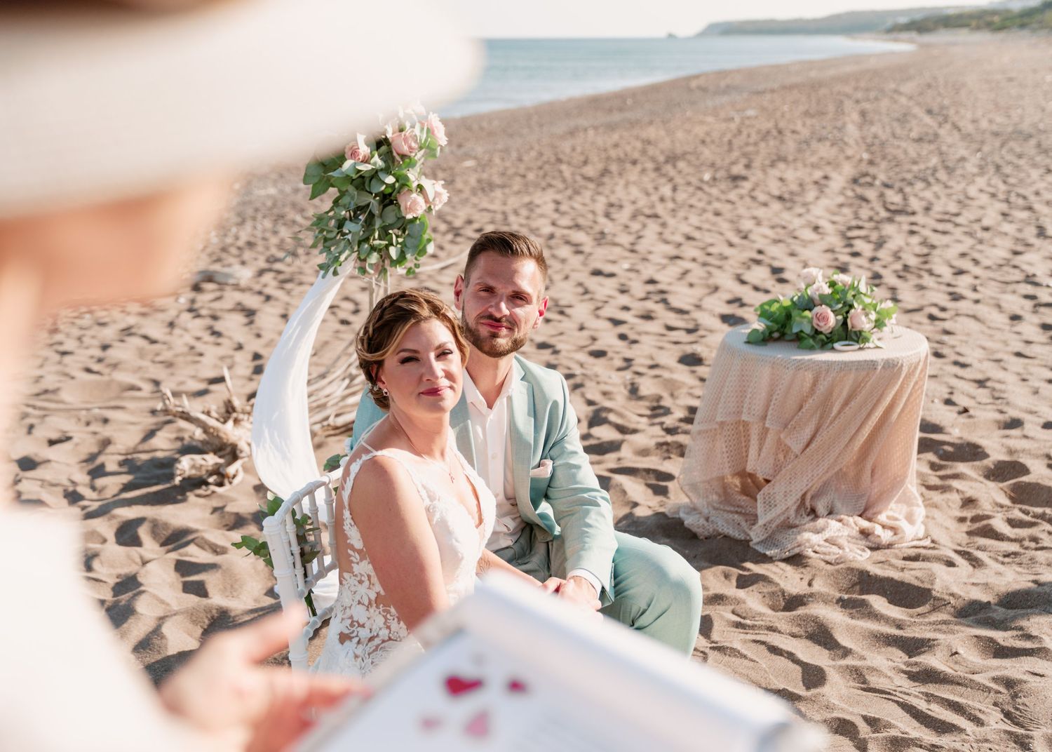heiraten am Strand - Hochzeitsfotograf Rhodos Tina Lucius