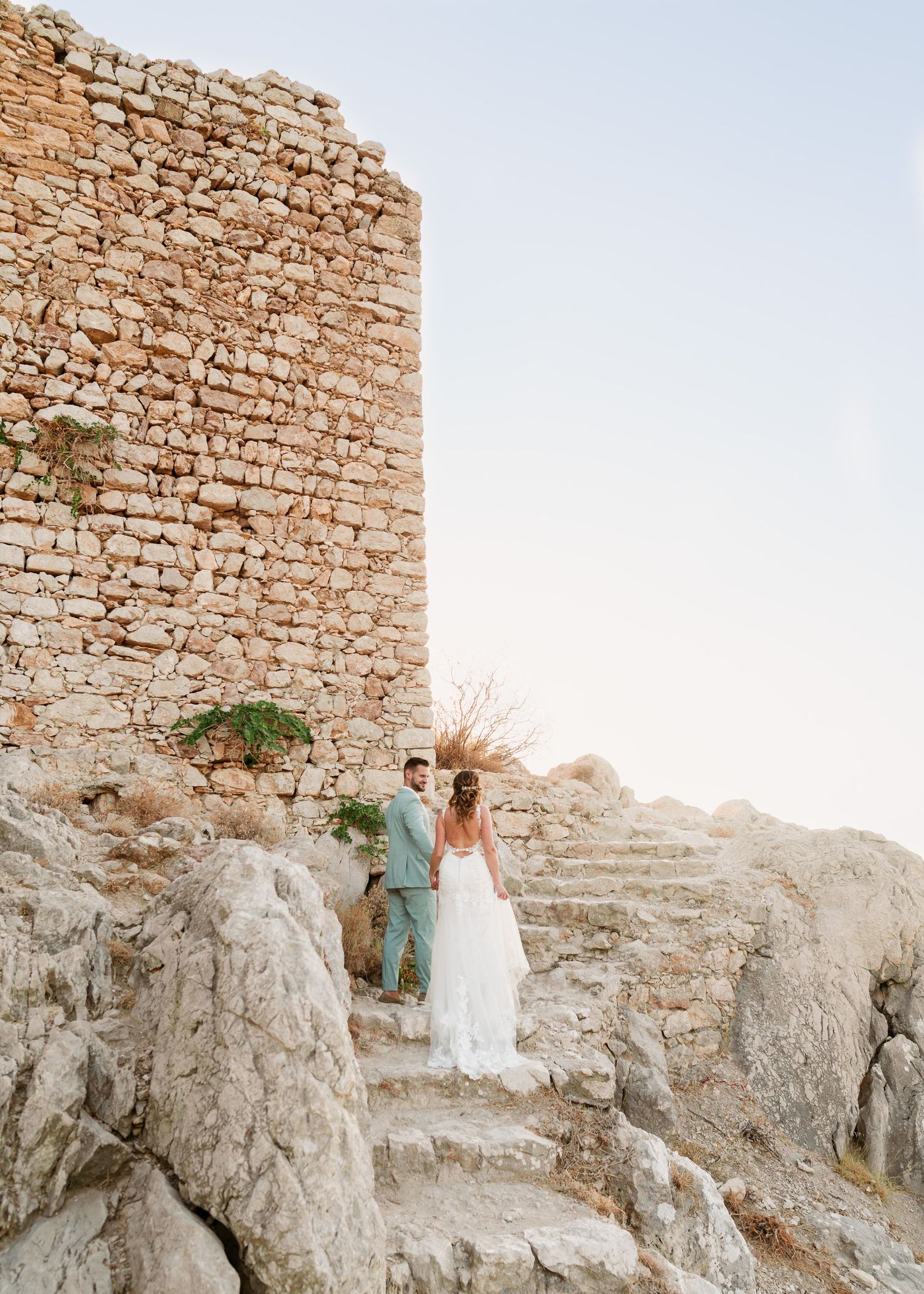 Strandhochzeit Rhodos - Hochzeitsfotograf Rhodos Tina Lucius