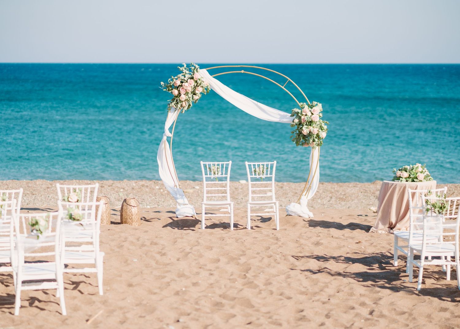 heiraten am Strand - Hochzeitsfotograf Rhodos Tina Lucius